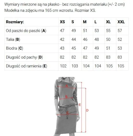 13-174 Sportowa sukienka midi z kieszonkami i wiązaniem w pasie - bordowa